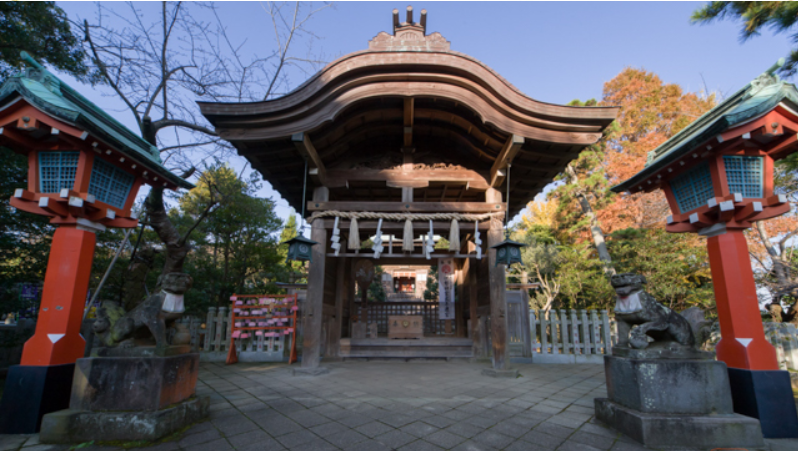 江島神社 奥津宮拝殿
