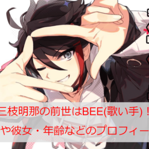 三枝明那の前世はBEE(歌い手)！中身特定の理由や彼女・年齢などのプロフィール情報も！